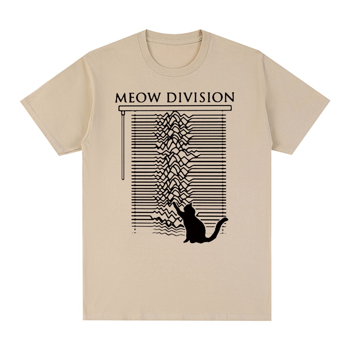 Women'S Fashion From The 80S - Joy Division Unknown Pleasure cat Vintage