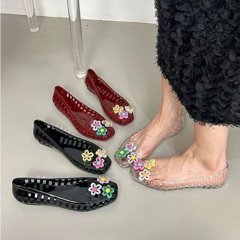 Women'S Fashion Footwear - Hollowed kawaii dopamine Shoe Chic Handmade