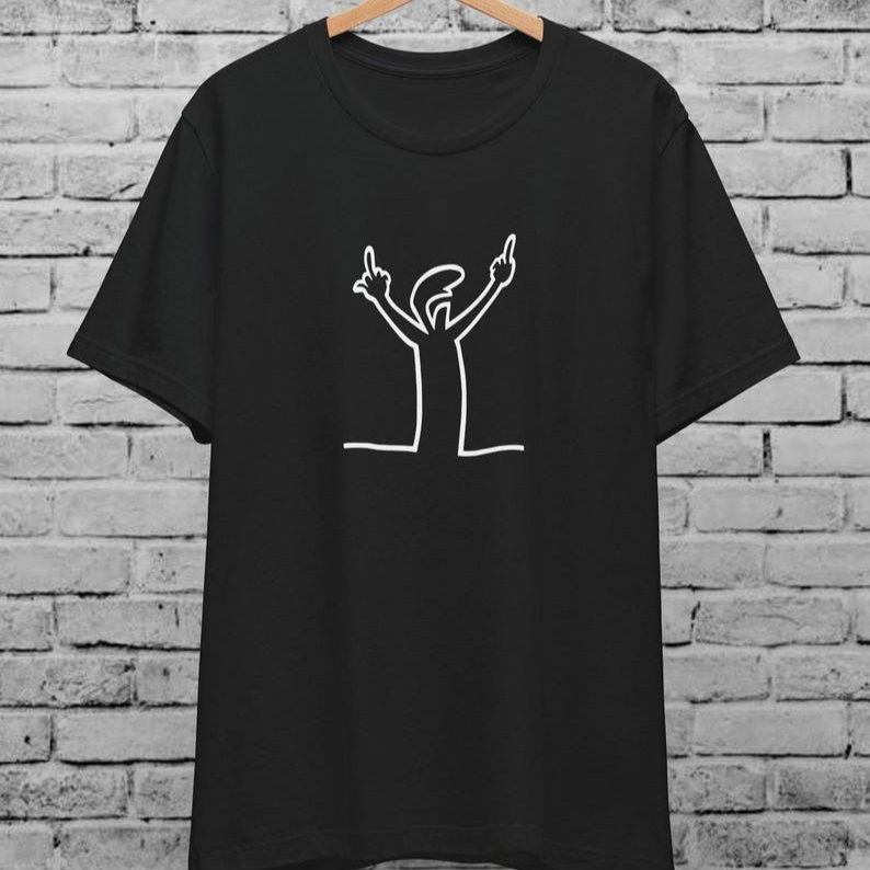 Women'S Fashion From The 80S - Angry La Linea Unisex T-Shirt for