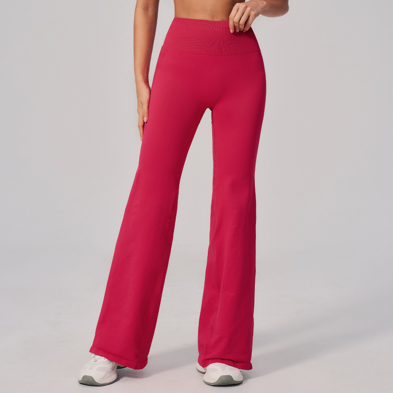 High Waist Leggings - Yoga Pants High Waist Wide Leg