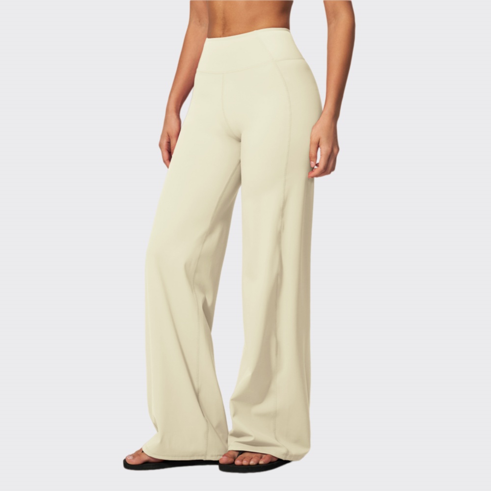High Waist Leggings - High Waist Loose Fit Sports Pants