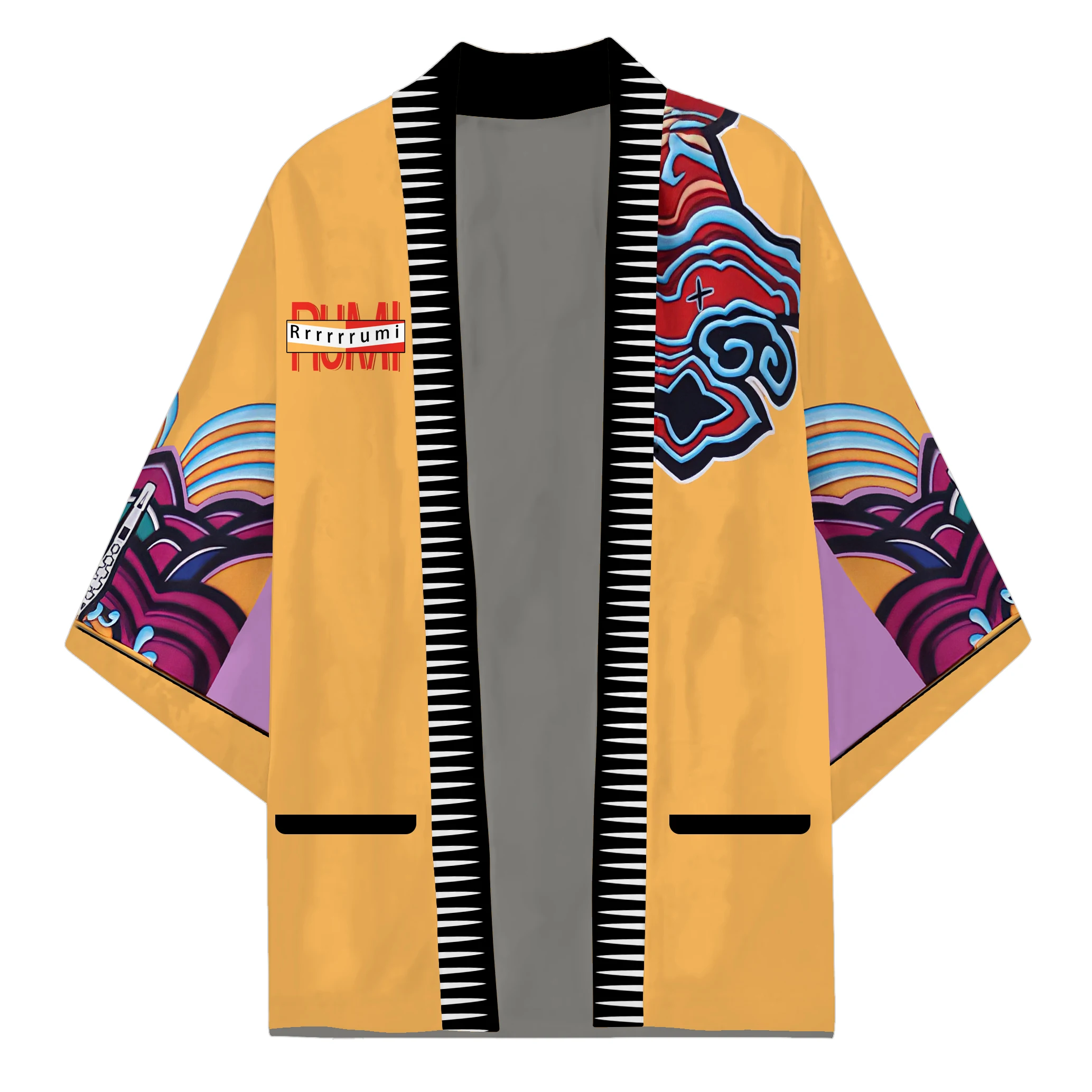 Kimono Cardigan Women - Costume Rumi Zoey Mira Printed Harajuku