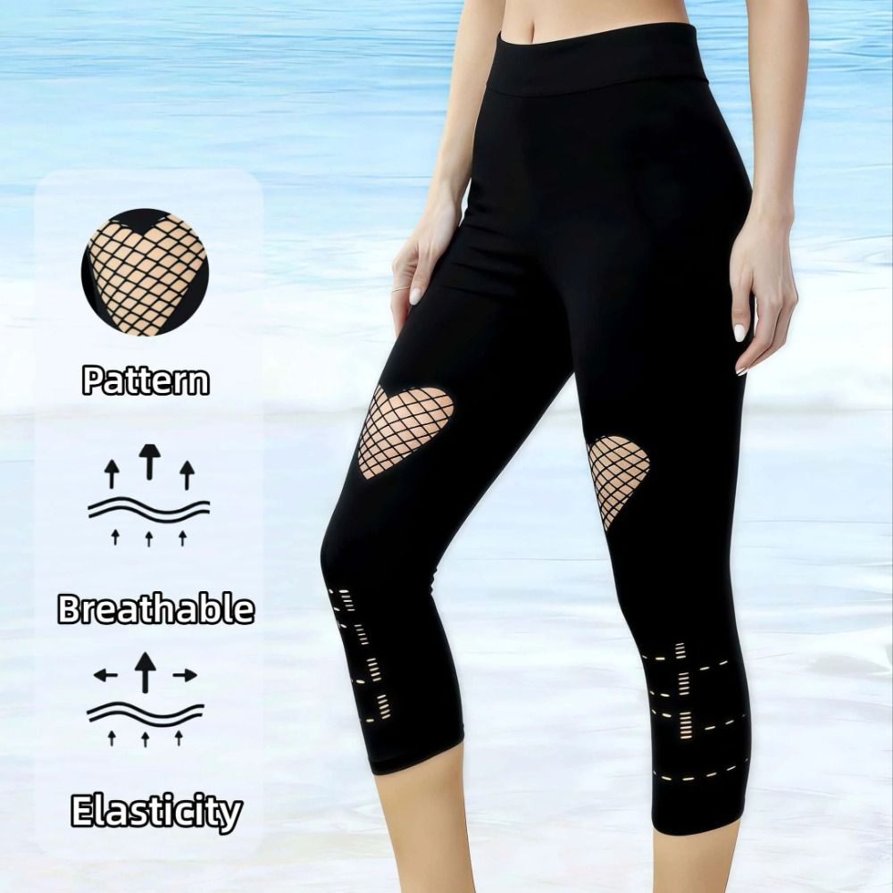 New Hollow Out Women's Mesh Le - огляд і ціна High Waist Leggings