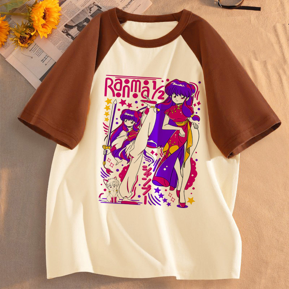 Ranma 1/2 Saotome shirt female - огляд і ціна Women'S Fashion From The 80S
