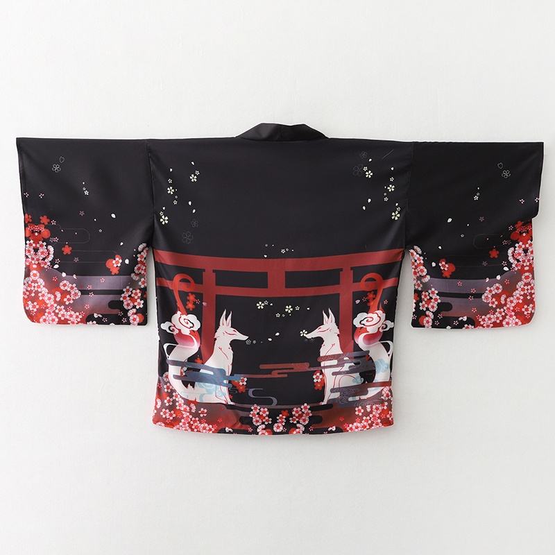 Fashion Fox Print Summer Beach - огляд і ціна Kimono Cardigan Women
