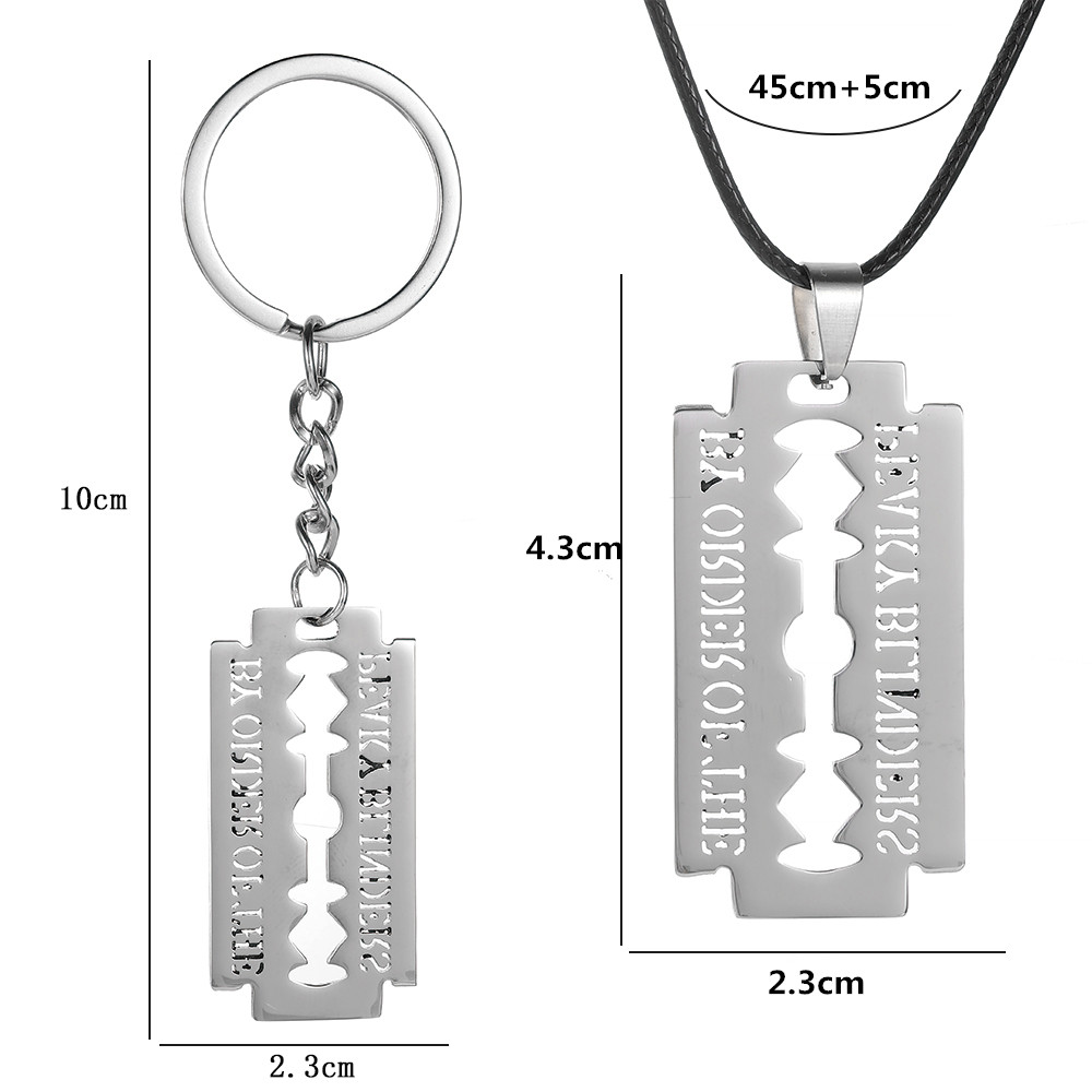 Razor Blade Keychain Stainless - огляд і ціна Women'S Fashion Peaky Blinders