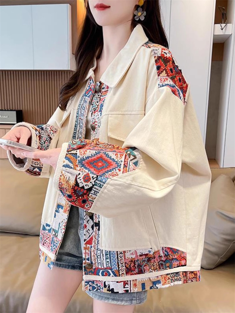 Trendy Spliced Utility Jacket  - огляд і ціна Women'S Fashion Utility Jacket