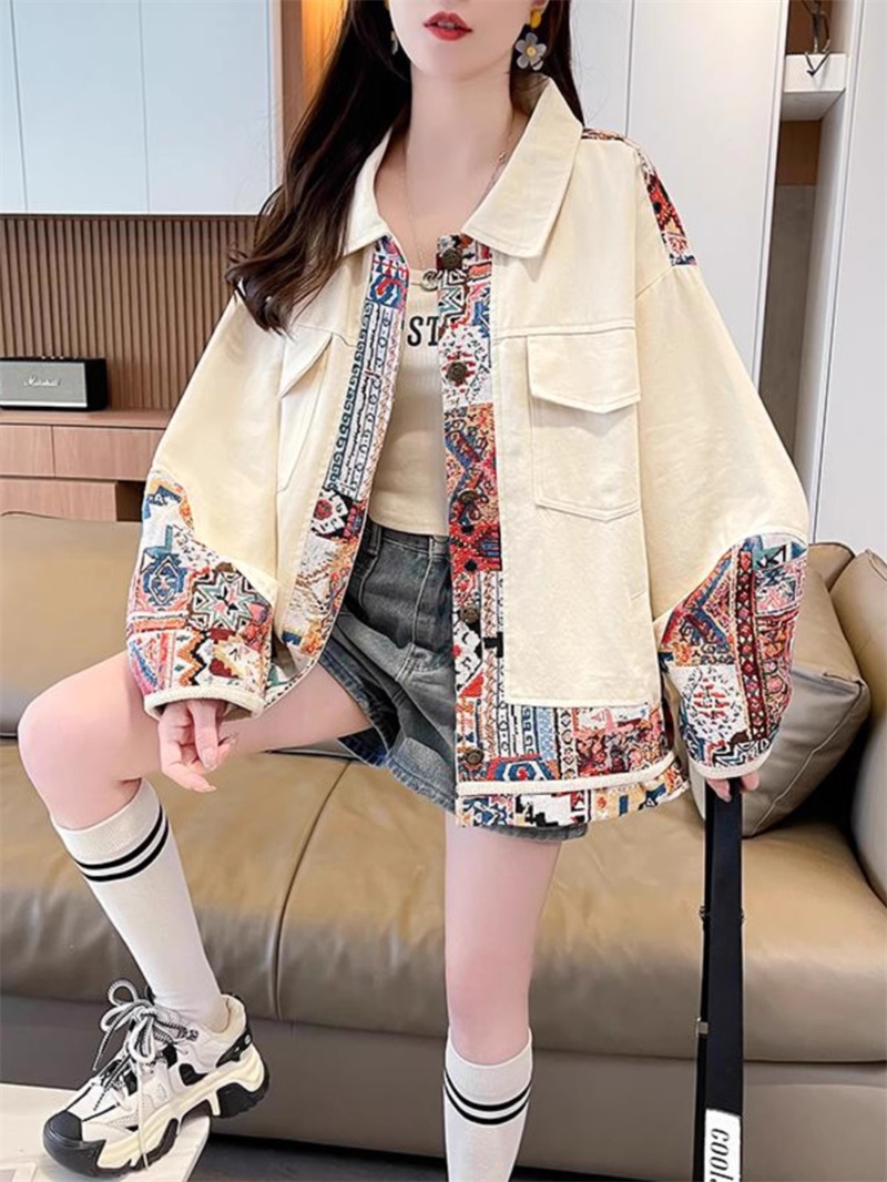 Trendy Spliced Utility Jacket  - огляд і ціна Women'S Fashion Utility Jacket