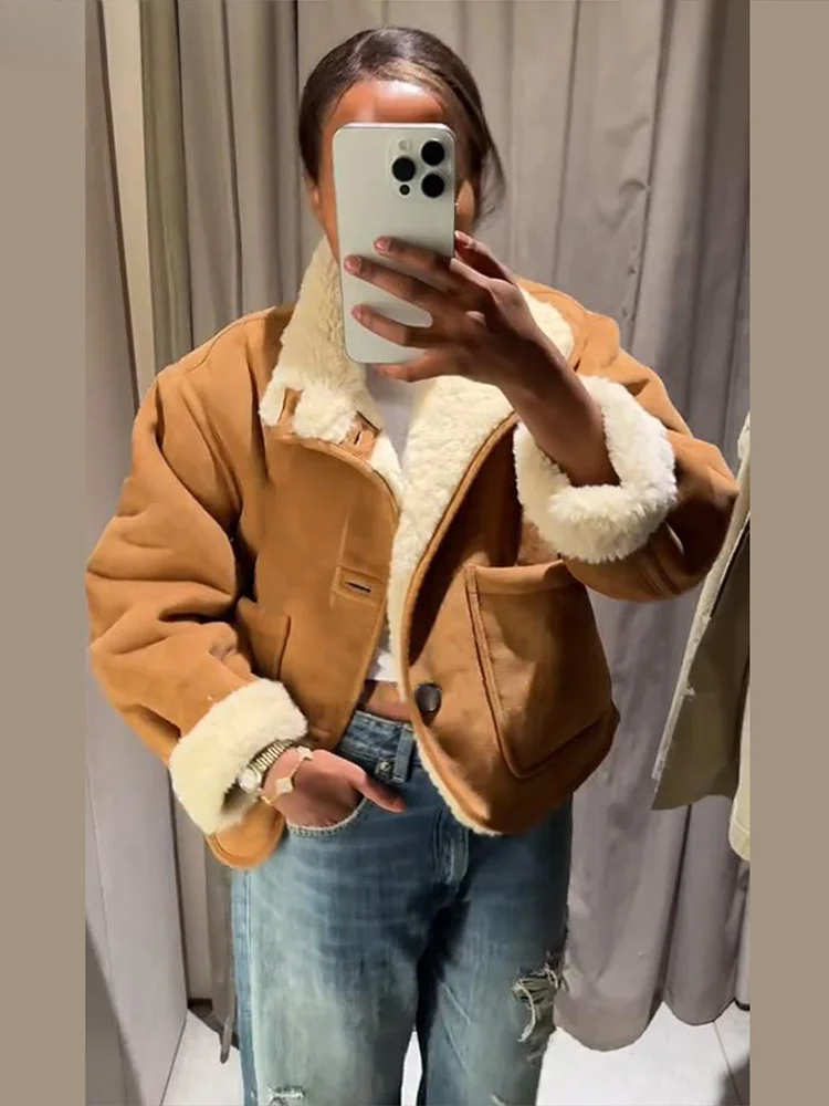 Fashion Double Sided Solid Jac - огляд і ціна Women'S Fashion Utility Jacket