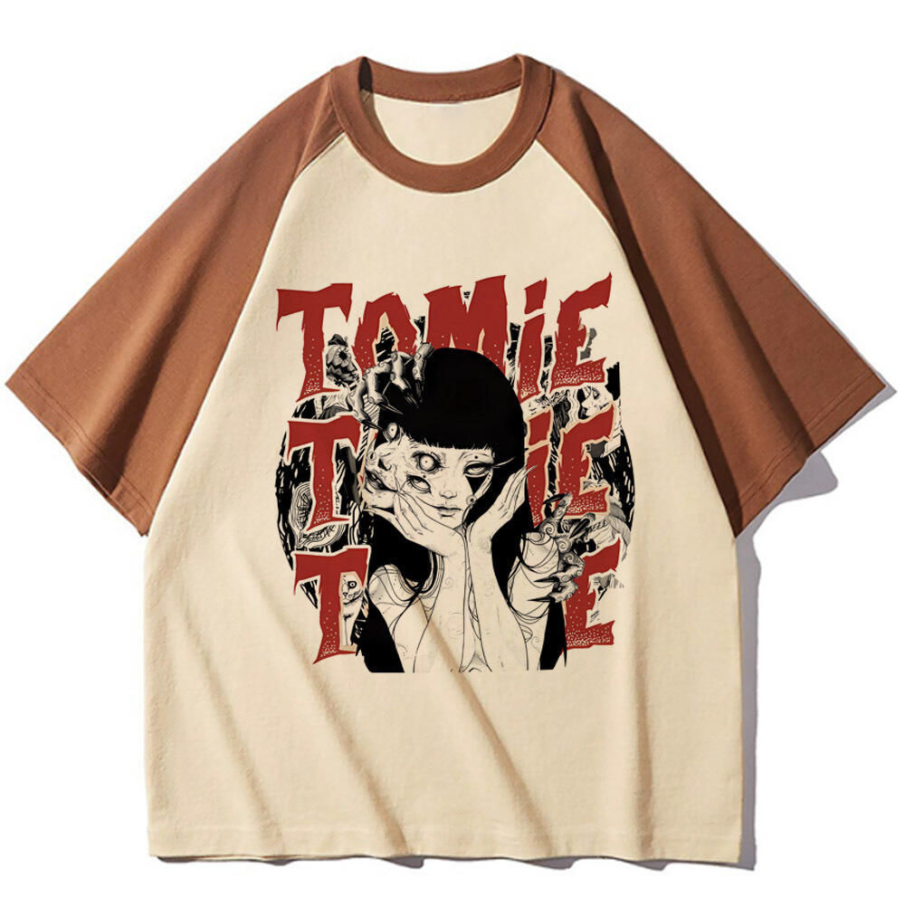 Junji Ito top tees girl Digita - огляд і ціна Women'S Fashion From The 80S