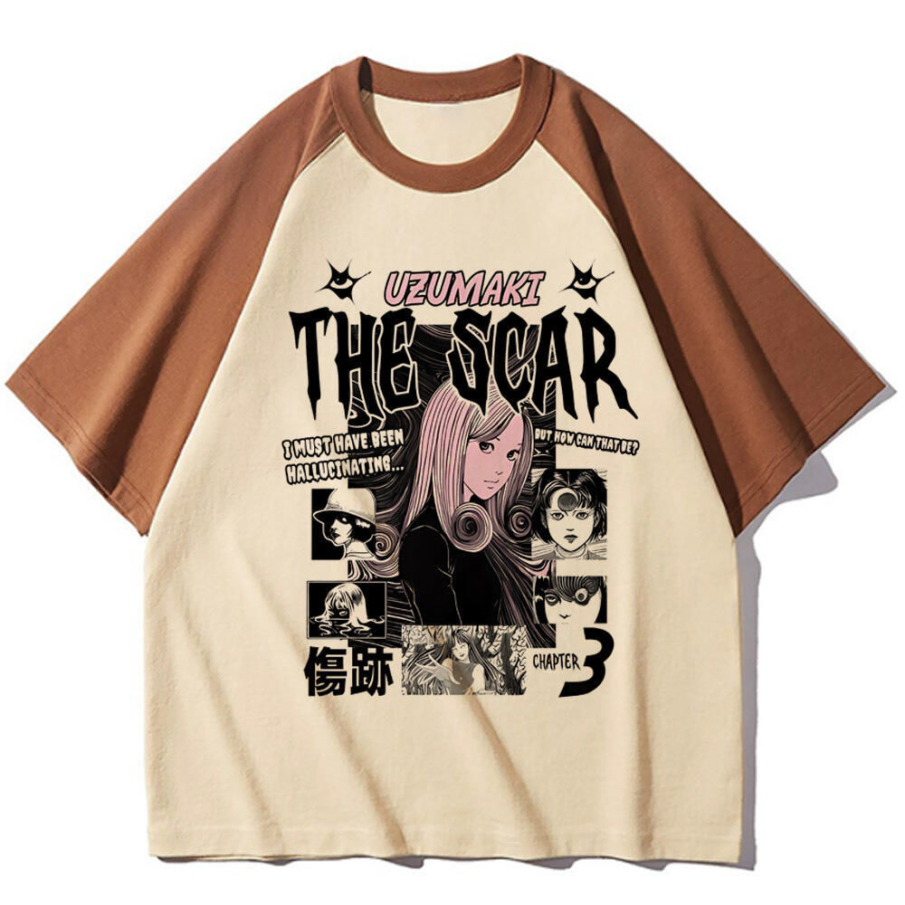 Junji Ito top tees girl Digita - огляд і ціна Women'S Fashion From The 80S