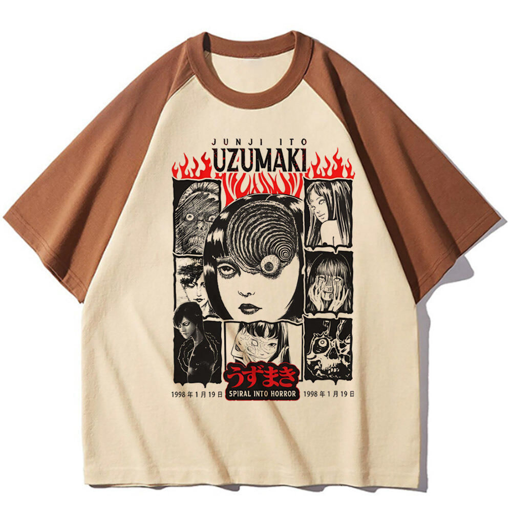 Junji Ito top tees girl Digita - огляд і ціна Women'S Fashion From The 80S