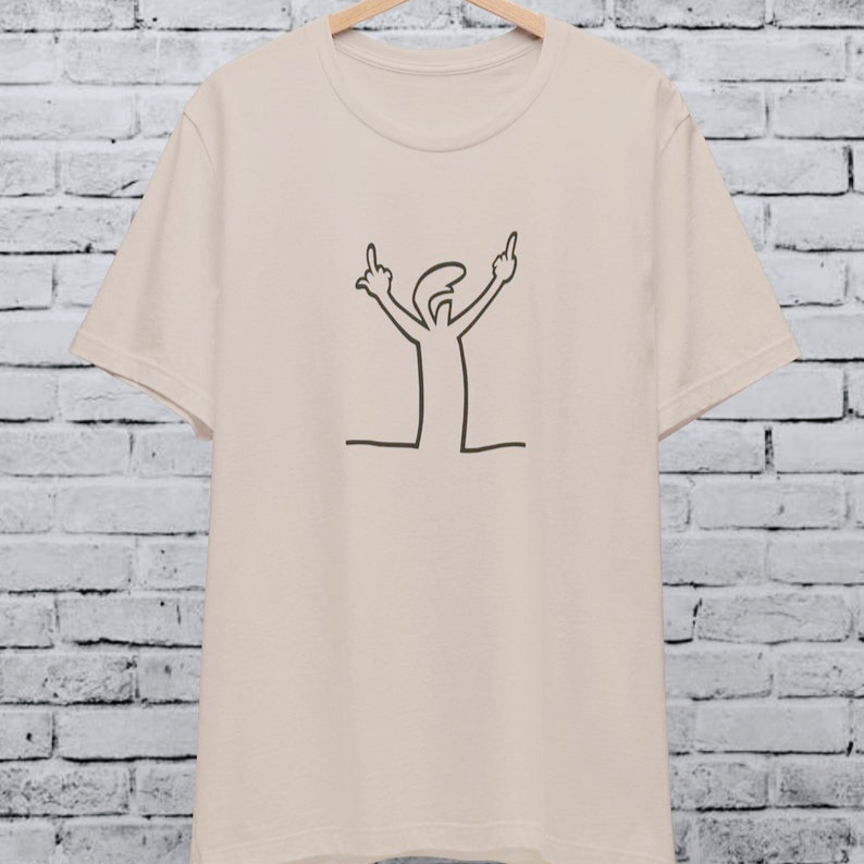 Angry La Linea Unisex T-Shirt  - огляд і ціна Women'S Fashion From The 80S
