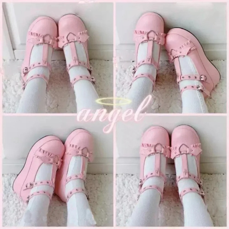 New Sweet Heart Buckle Wedges  - огляд і ціна Women'S Fashion Footwear