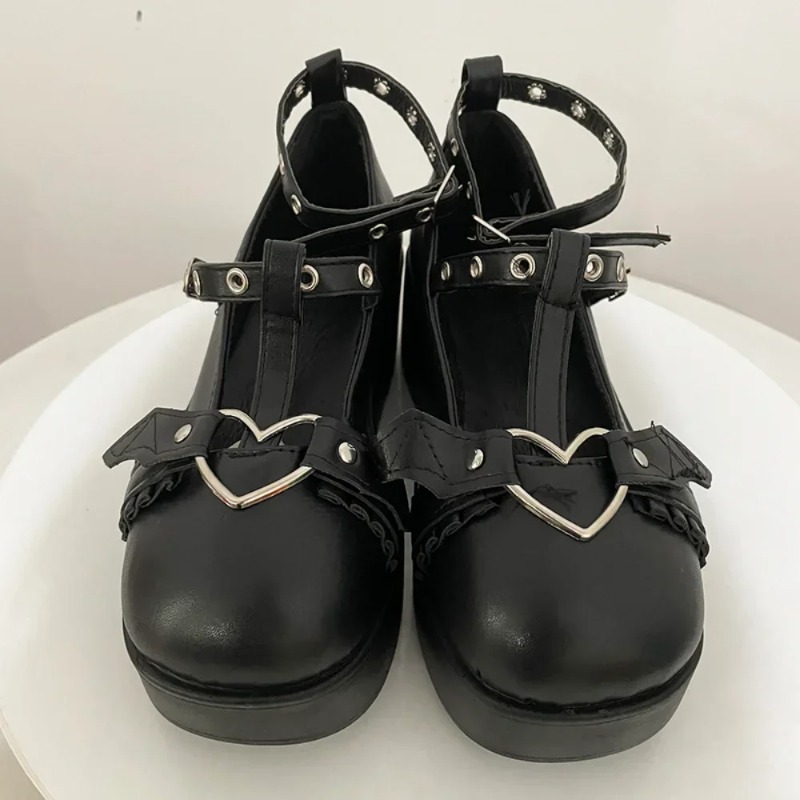 New Sweet Heart Buckle Wedges  - огляд і ціна Women'S Fashion Footwear