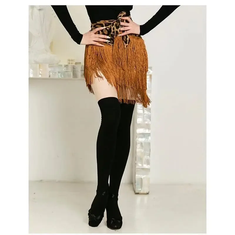 Latin Dance Skirt Leopard Prin - огляд і ціна Printed Wrap Skirt