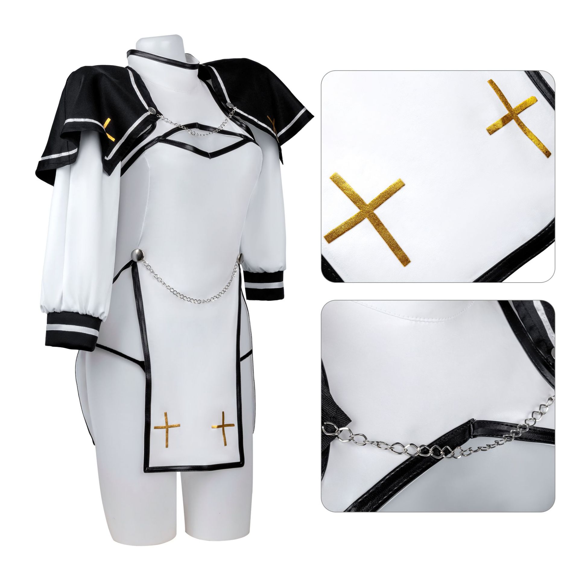 Game Baptismal Priest Cosplay  - огляд і ціна Bodycon Dress Women
