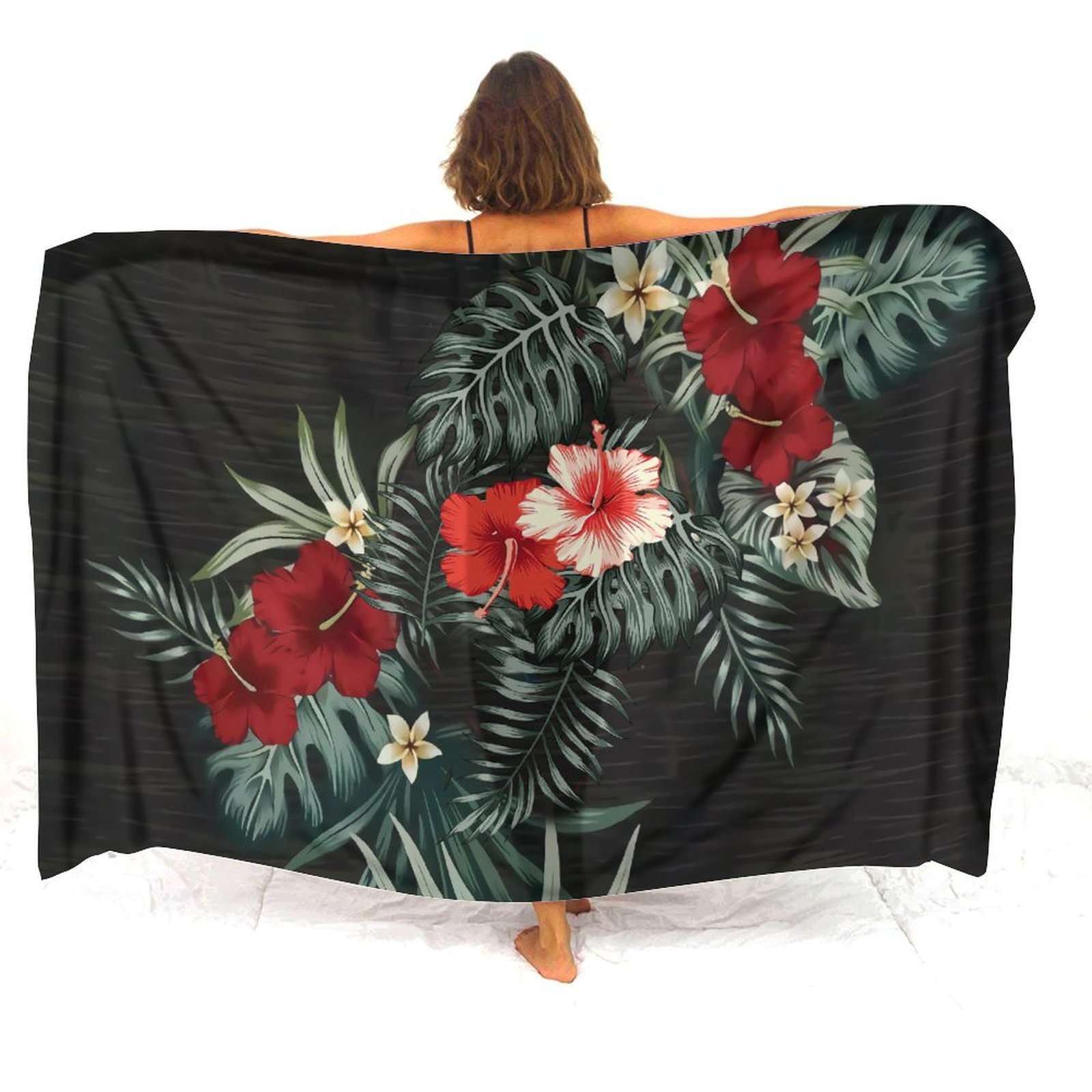 Hawaiian Resort Beach Apron Po - огляд і ціна Printed Wrap Skirt