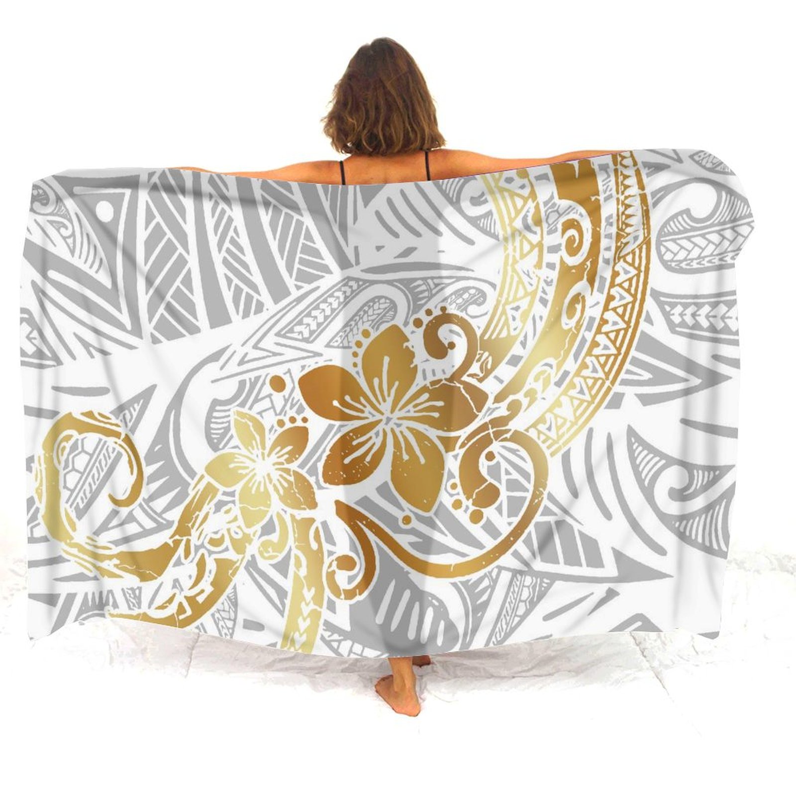 Hawaiian Resort Beach Apron Po - огляд і ціна Printed Wrap Skirt