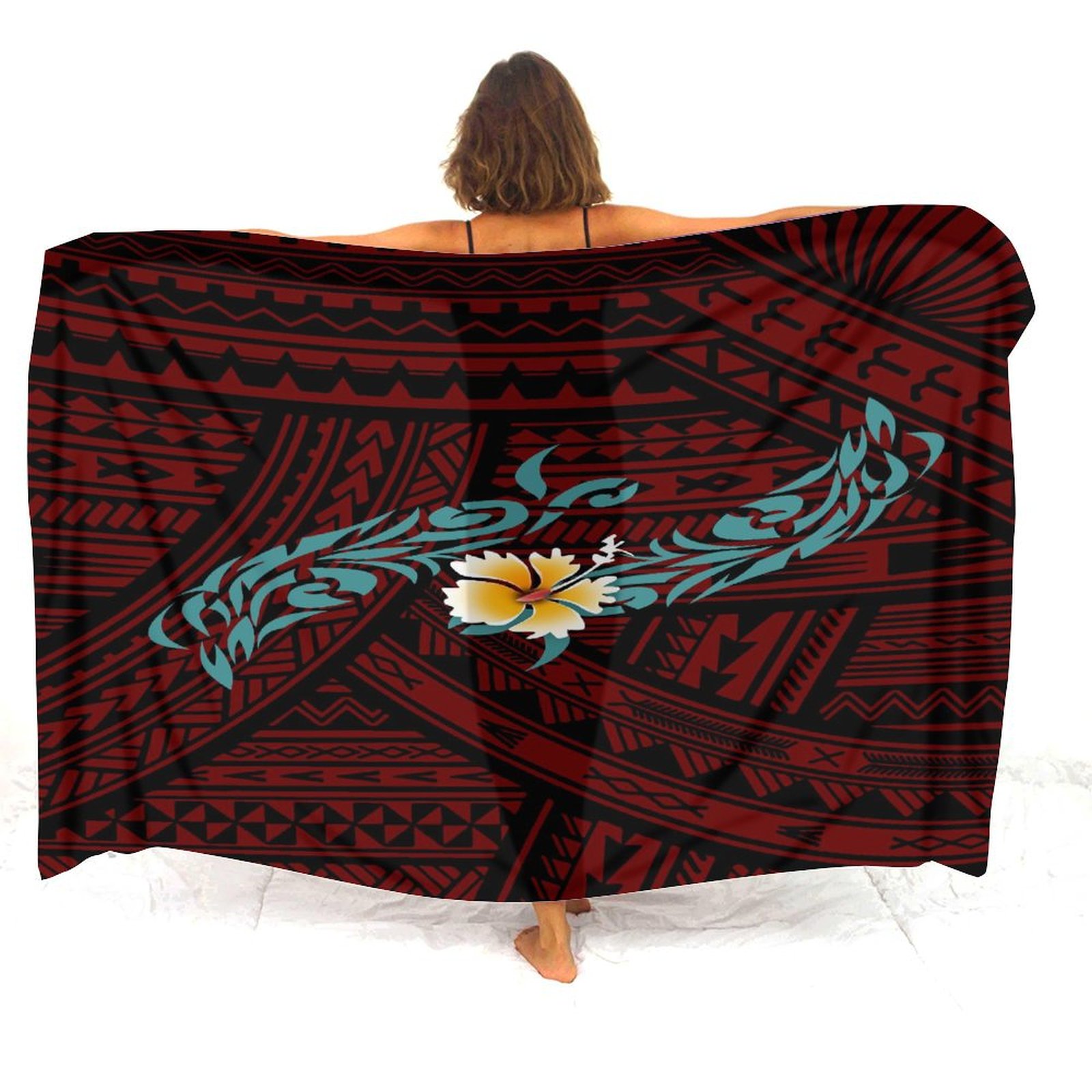 Hawaiian Resort Beach Apron Po - огляд і ціна Printed Wrap Skirt