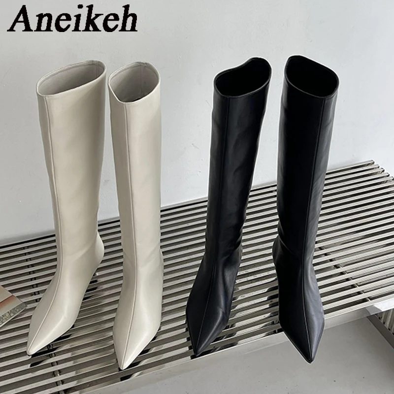Aneikeh 2026 Fashion Sexy Poin - огляд і ціна Women'S Fashion Knee High Boots