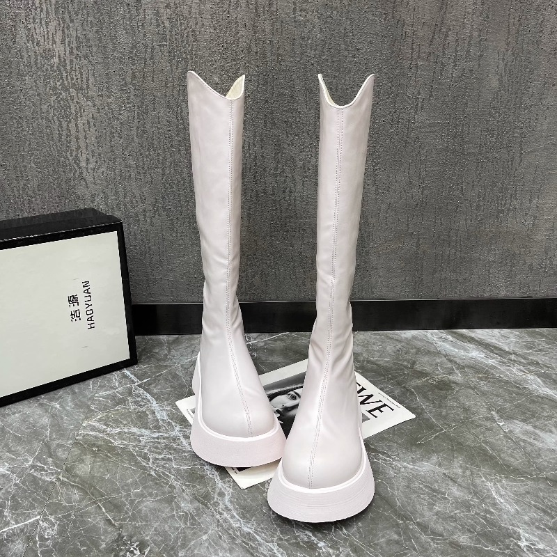 Women's New Simple Solid Color - огляд і ціна Women'S Fashion Knee High Boots