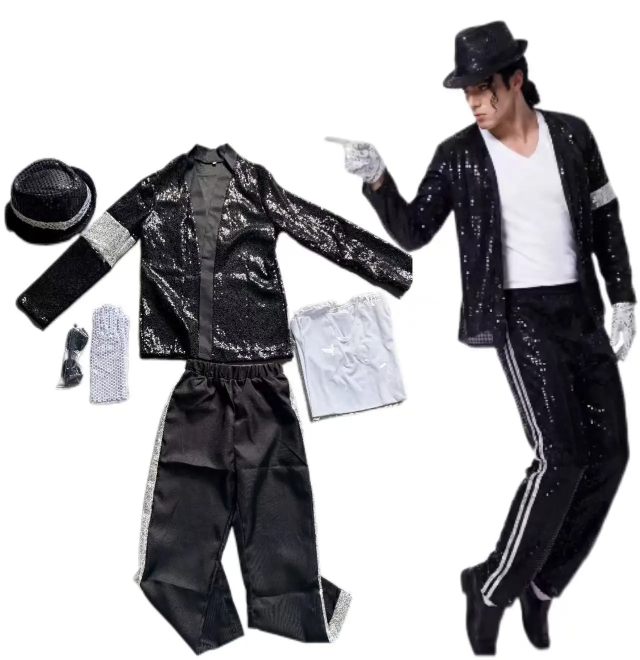 Adult Women Men 80s 90s Pop St - огляд і ціна Women'S Fashion From The 80S