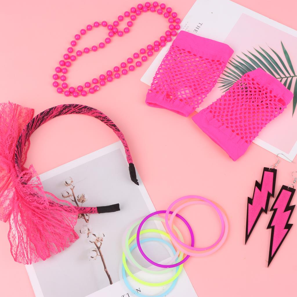 80s Fancy Dress Accessories Re - огляд і ціна Women'S Fashion From The 80S