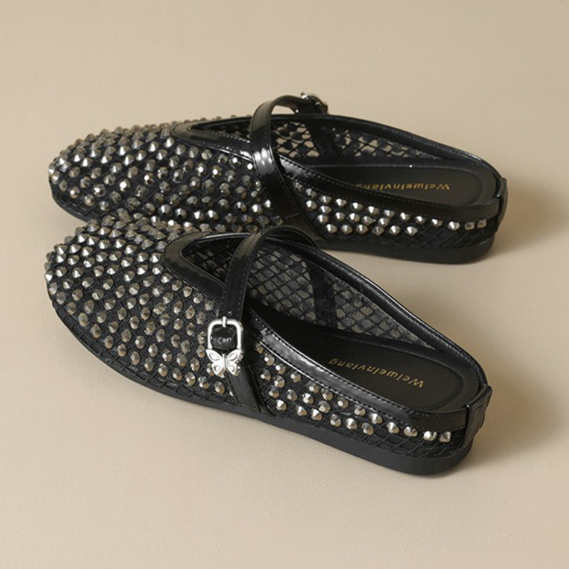 Mesh Rhinestone Brand Slippers - огляд і ціна Women'S Fashion Sandals