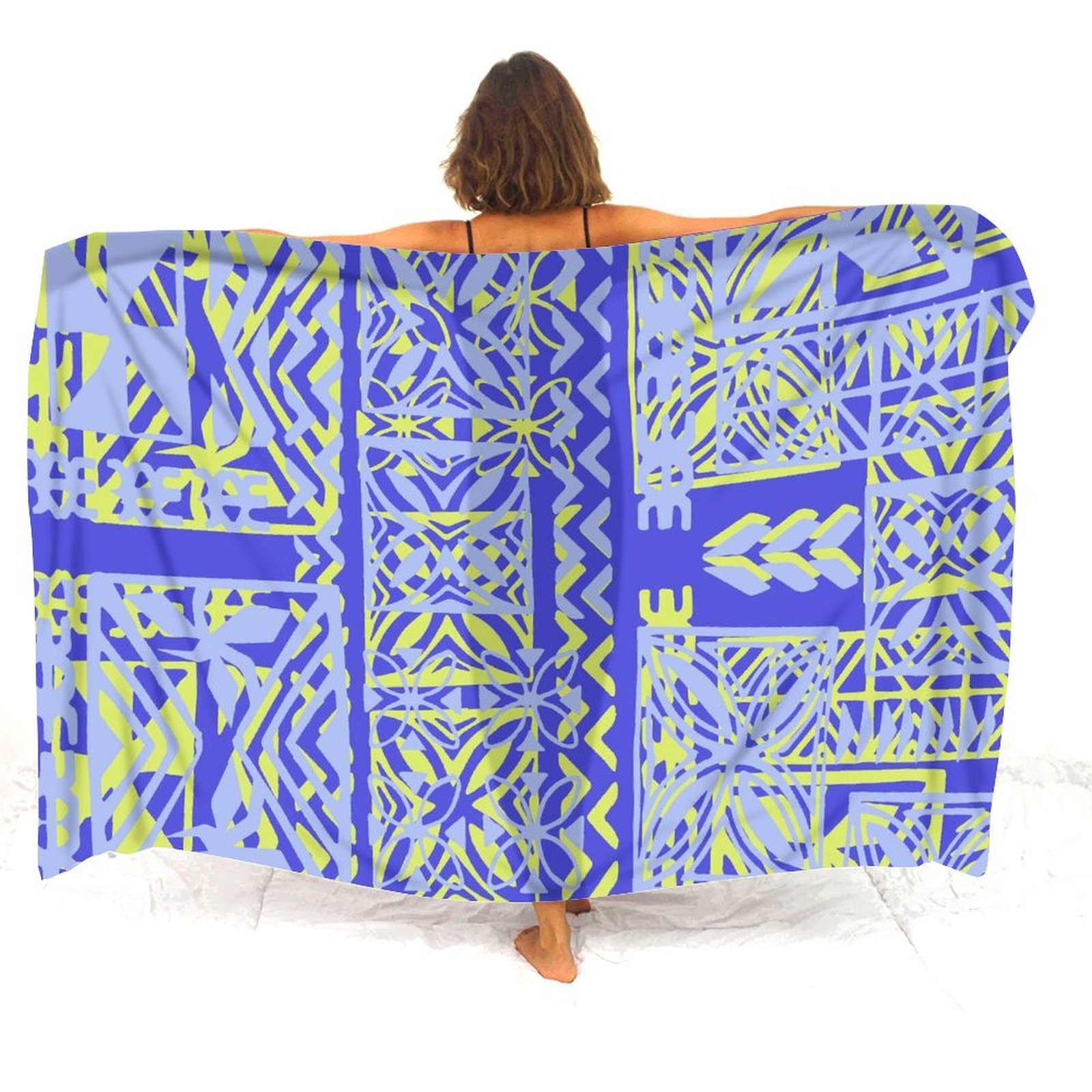 Polynesian Custom Puletasi Sun - огляд і ціна Printed Wrap Skirt