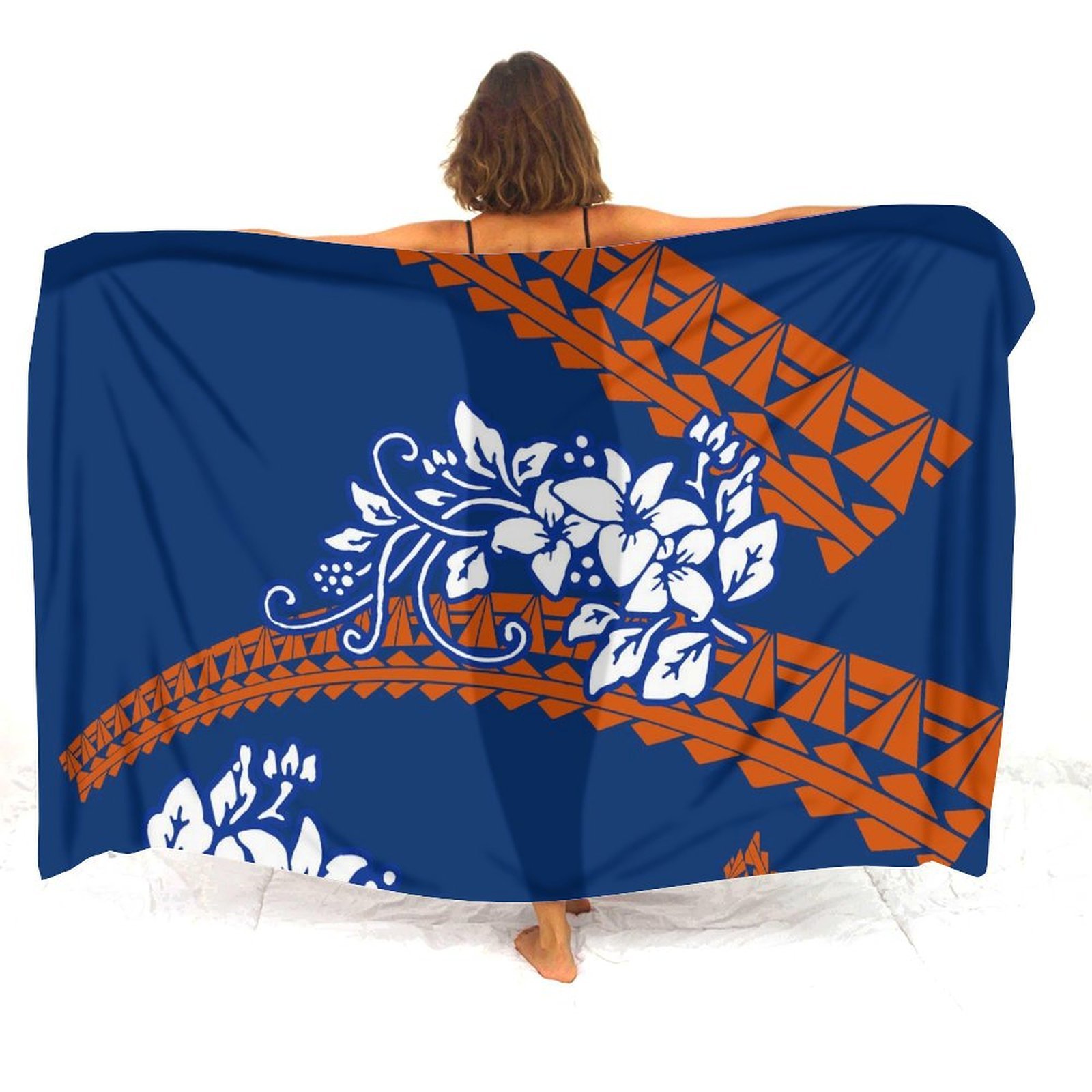 Polynesian Custom Puletasi Sun - огляд і ціна Printed Wrap Skirt