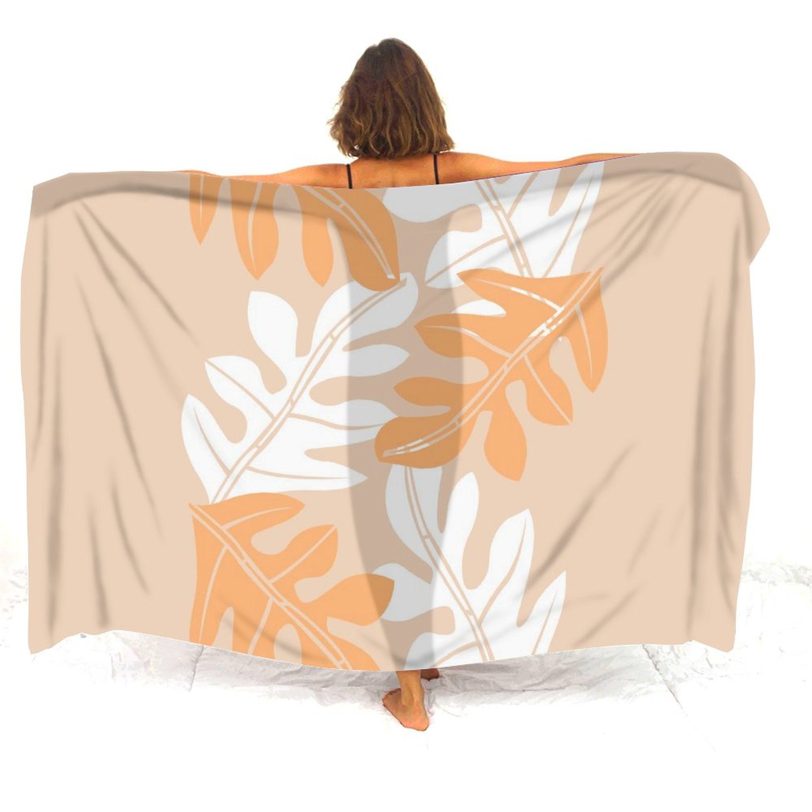 Customizable Polynesian Floral - огляд і ціна Printed Wrap Skirt