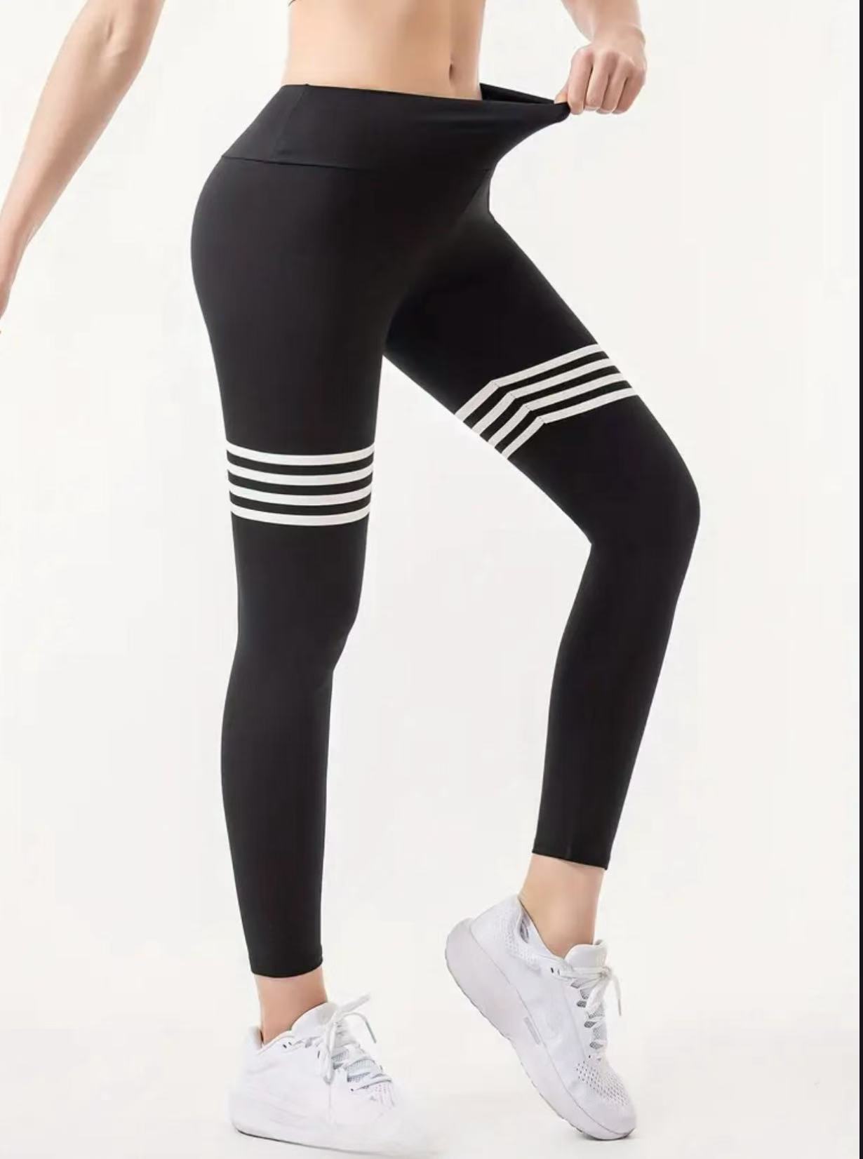 Letter Pattern High-Waisted Yo - огляд і ціна High Waist Leggings