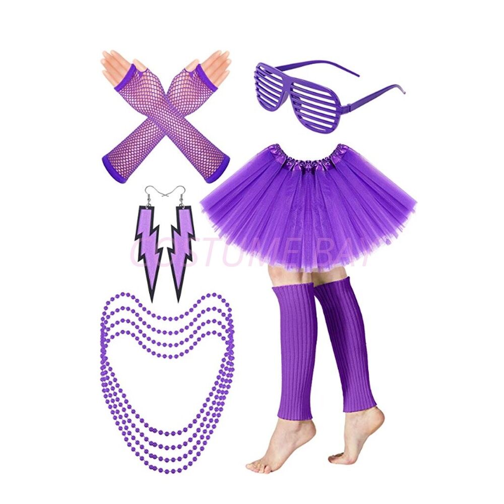PESENAR Womens Neon 80s Tutu S - огляд і ціна Women'S Fashion From The 80S