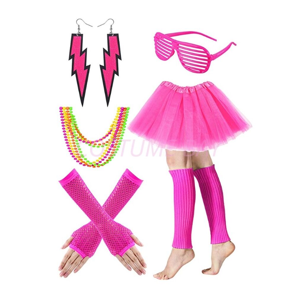 PESENAR Womens Neon 80s Tutu S - огляд і ціна Women'S Fashion From The 80S