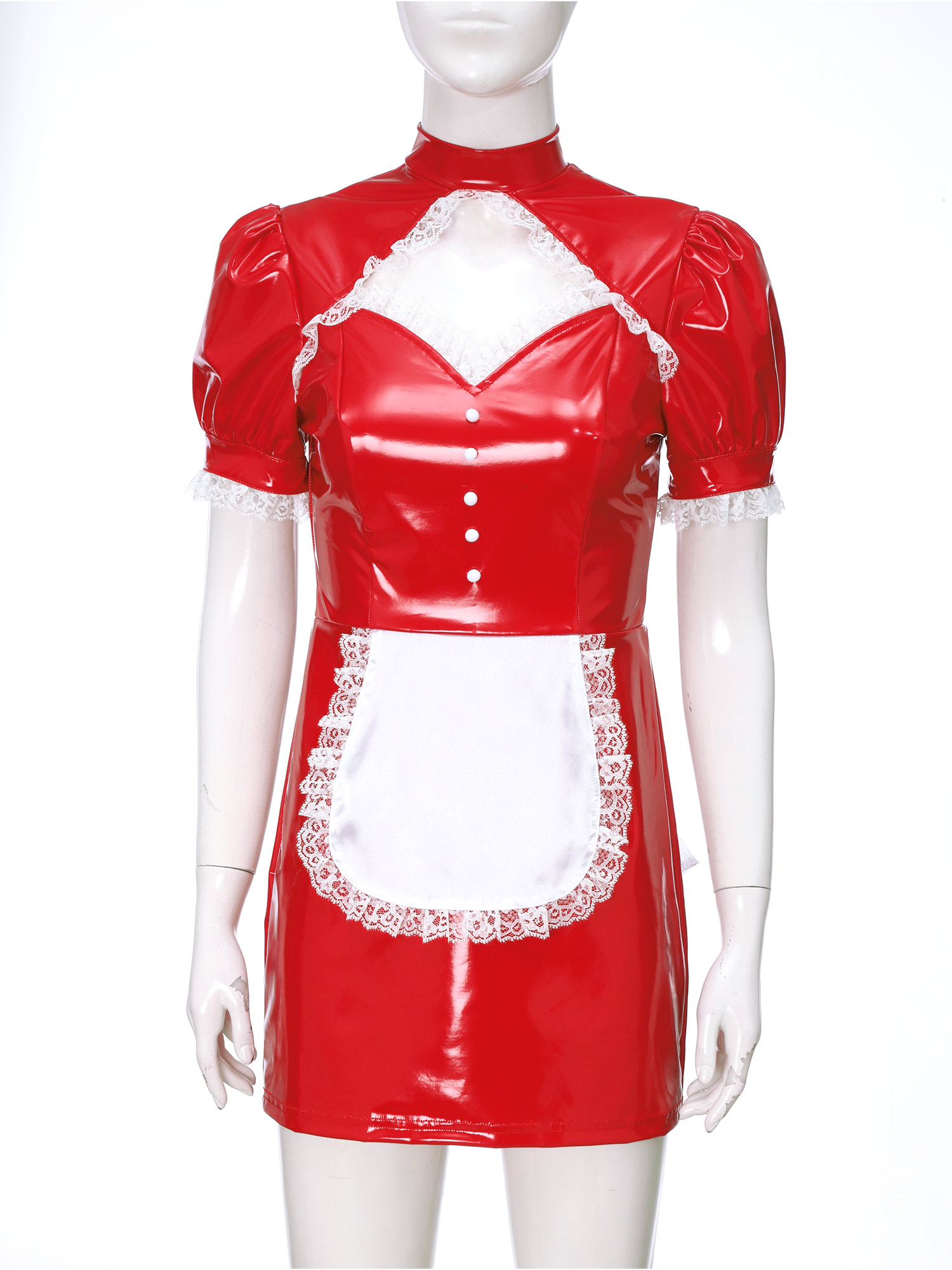Womens French Maid Cosplay Cos - огляд і ціна Bodycon Dress Women