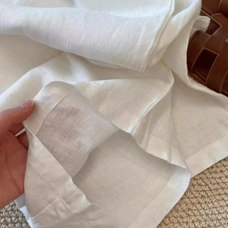Korean White Cotton Linen Wide - огляд і ціна Wide Leg Palazzo Pants