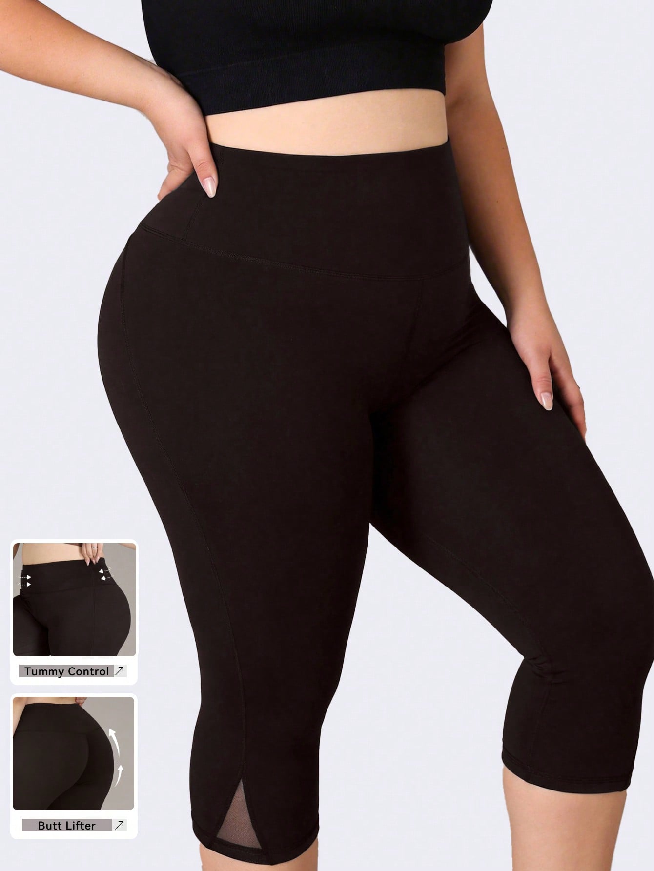 Plus Size Gym Leggings Women M - огляд і ціна High Waist Leggings