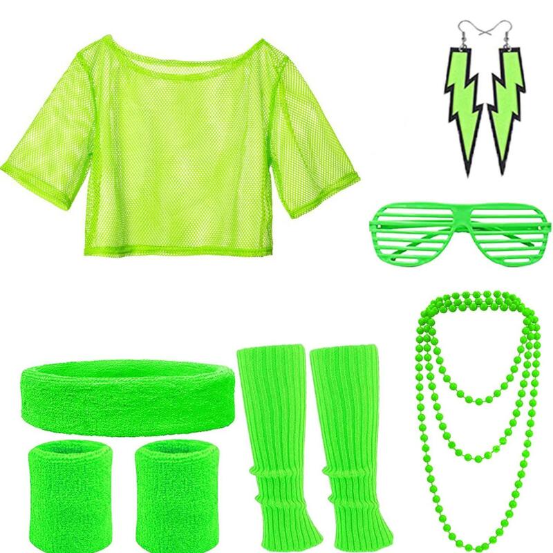 80s Hippie Disco Outfit Set Ne - огляд і ціна Women'S Fashion From The 80S