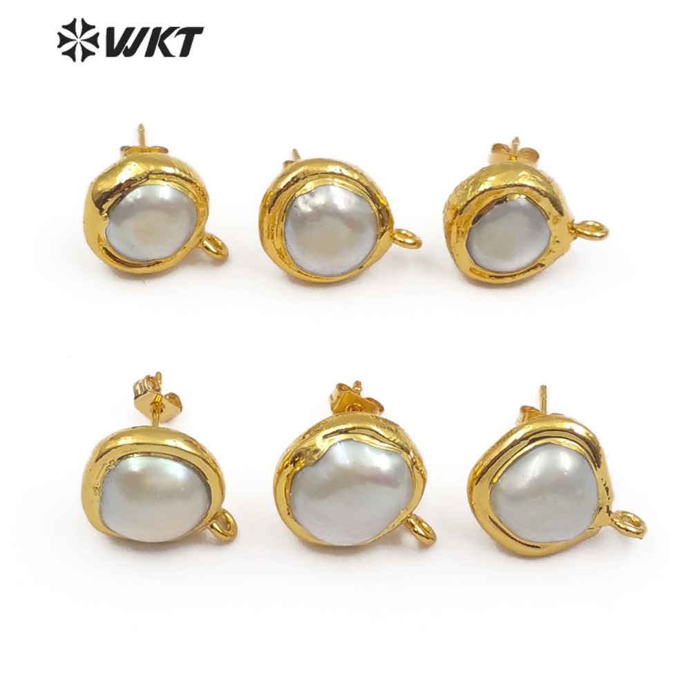 WT-JF301 Pearl Jewelry  Gold E - огляд і ціна Women'S Fashion Vogue