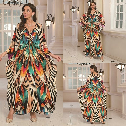 New 2025 Women's Cotton Beach  - огляд і ціна Printed Wrap Skirt