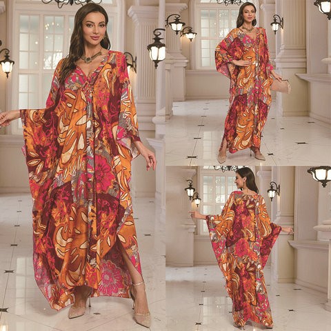 New 2025 Women's Cotton Beach  - огляд і ціна Printed Wrap Skirt