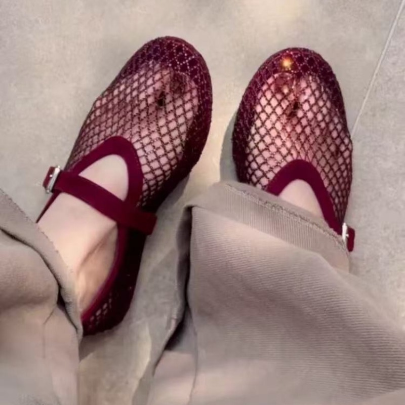 Hollow Rhinestone Baotou Sanda - огляд і ціна Women'S Fashion Footwear