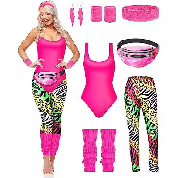 1980s Party Costume Women Spor - огляд і ціна Women'S Fashion From The 80S