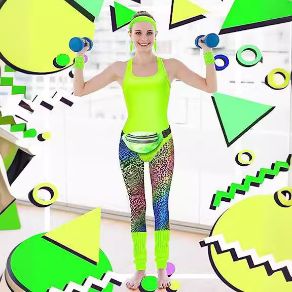 1980s Party Costume Women Spor - огляд і ціна Women'S Fashion From The 80S