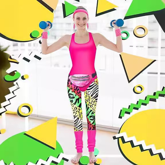 1980s Party Costume Women Spor - огляд і ціна Women'S Fashion From The 80S