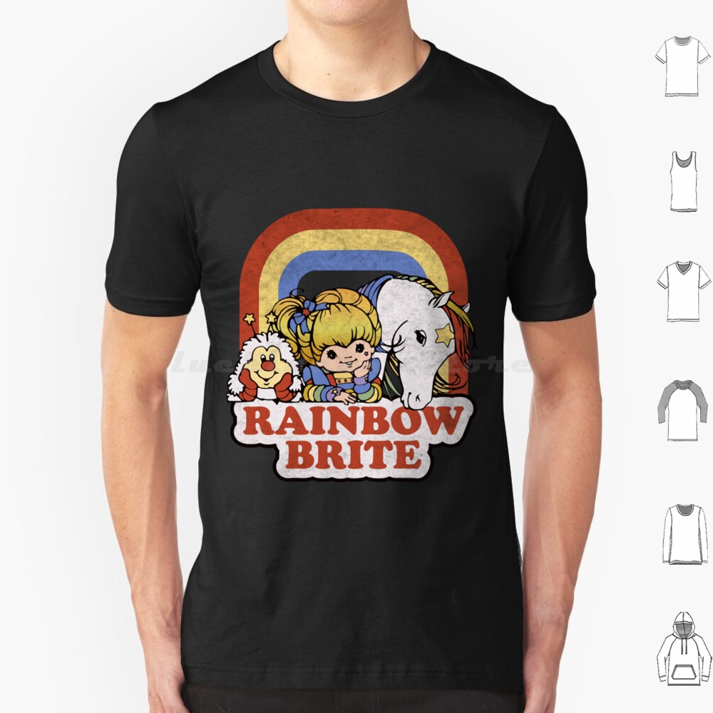 Rainbow Brite T-Shir T Shirt C - огляд і ціна Women'S Fashion From The 80S