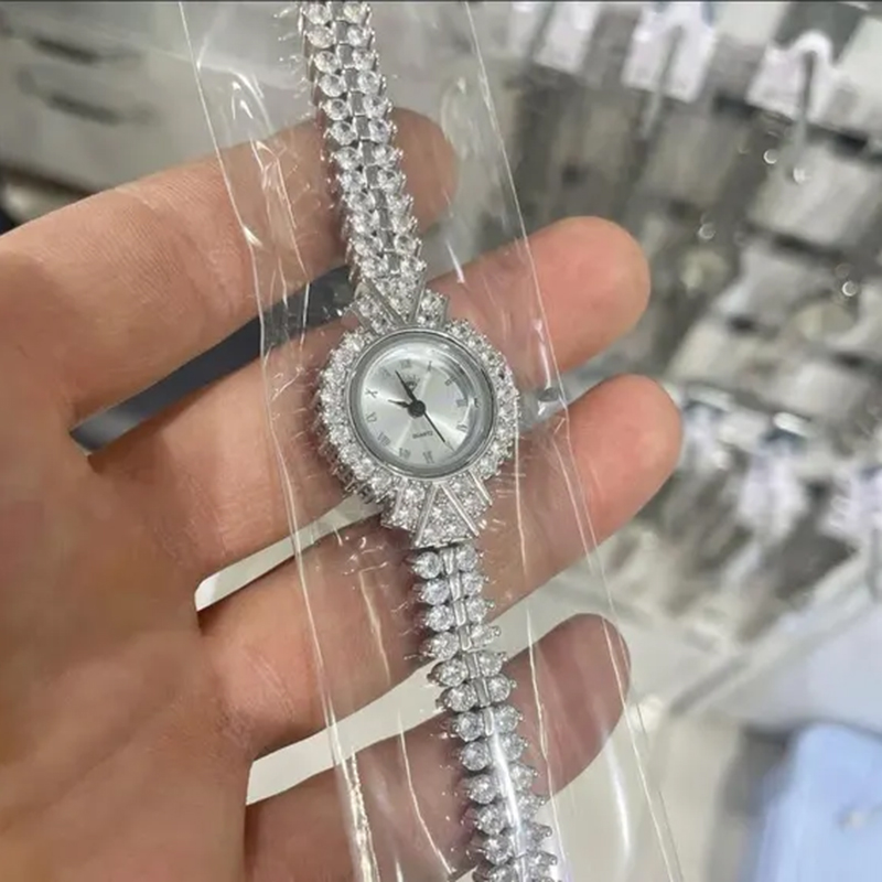 Luxury Full Rhinestone Watch f - огляд і ціна Women'S Fashion Digital Watch