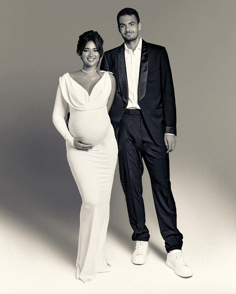 Maternity Photo Shoot Dress Fa - огляд і ціна Women Fashion Designer Dresses Photos