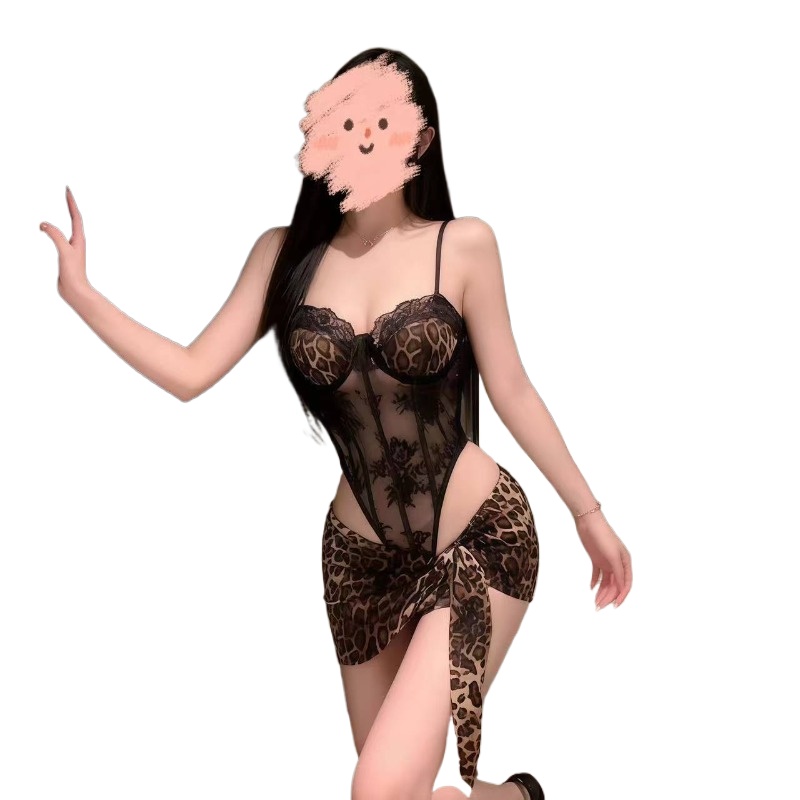 Bar Girl Sexy Leopard Print La - огляд і ціна Printed Wrap Skirt